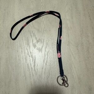 Vera Bradley flamingo lanyard